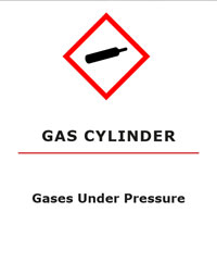 Gasses Under Pressure GHS Pictogram for WHMIS 2015