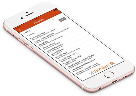 Get Chemscapes SDSBinders mobile app to access safety data sheets wherever you go.  