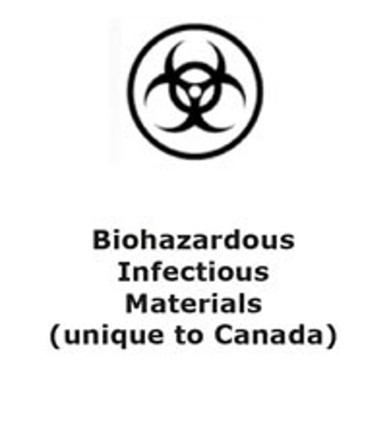 Biohazardous Infectious Materials WHMIS Pictogram