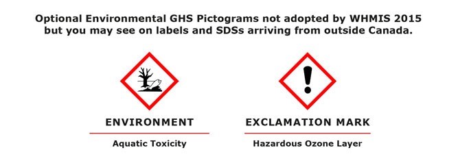 Optional Environmental GHS Pictograms – Chemscape