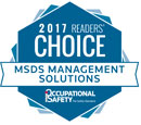 2017 Readers Choice Award for Best SDS Management Solutions