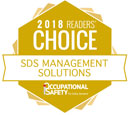 2018 Readers Choice Award for Best SDS Management Solutions